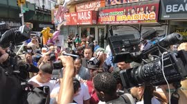 Press Conference - 11 Year Old Girl Murdered in the Bronx, New York