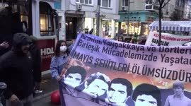 Clashes between students and police lead to brutal arrests during protests in Istanbul Turkey
