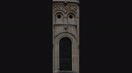 Pareidolia in Paris. Church Notre-Dame de la Gare. Place Jeanne d'Arc. 18 may 2022