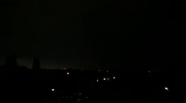 Incredible electrical lightning storms over southern Hampshire and Portsmouth on Wednesday night.