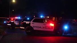 Officer injured, man fatally shot by Houston Police Officers after pointing a gun at kids during a domestic disturbance in North Houston