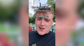 Tiktoker barred from Wetherspoon pub after fans bought him £2,000 worth of food and drink