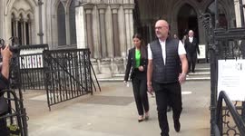 Rebekah Vardy  leaves Royal Courts of Justice after the at end of libel trial against Coleen Rooney