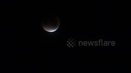 Total Lunar Eclipse - Raw Video Footage - Sept 28th 2015
