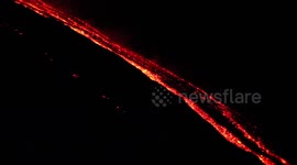 Mount Etna erupts in Sicily