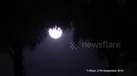 The Supermoon Eclipse Over Kaduna (Africa)