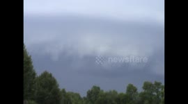 Severe Thunderstorm/Impressive Shelf Cloud - 7/8/14