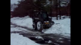 February 2014 Nor'easter Snowstorm - Frederick, Maryland