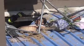 Man falls seven floors... Somehow survives