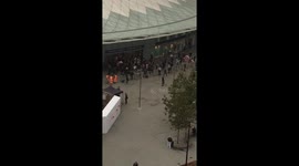 King's Cross tube evacuated over 'overcrowding'