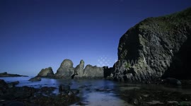Ballintoy Coastline Star Time Lapse (3)