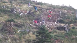 barrel roll big crash at  RedBull Foxhunt 2015