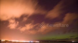 Aurora Borealis visible from Isle of Man