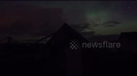 Aurora Borealis above Lewis, Scotland