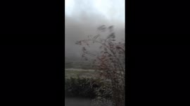 Towns in the Netherlands shrouded by intense dust storm