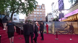 Royal commentator Dickie Arbiter walks the red carpet at Top Gun: Maverick London premiere at Odeon Leicester Square