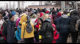 Ukrainians Evacuate At The Kramatorsk Train Station