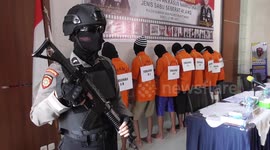 Eight drug dealers in Indonesia could face death penalty after being arrested with 41.4 Kg methamphetamine