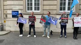Protest against animal experiments at Imperial College London