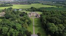 Drone Footage of Cusworth Hall coinciding with the naming of Doncaster as a city.