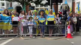 Ukraine War: Mothers' March in London, UK