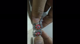 Beautiful bridal silver bichia jewellery with fancy colors available in India