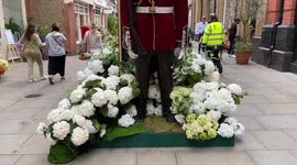 Chelsea In Bloom flower display show, London, UK