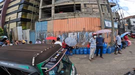 Economic crisis in Sri Lanka deepens as people wait in lines for hours