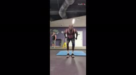 'Man's first-ever backflip attempt on the ground doesn't go as planned 
'