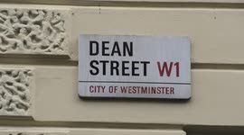Dean Street exit of Tottenham Court Road Crossrail exit open for business