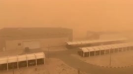 Kuwait: Flight Operations Halted, Dust Storm Blankets Country 3