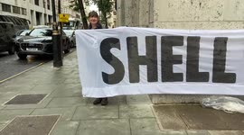 Climate activists disrupt Shell’s Annual General Meeting