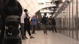 Immense 240 metre Crossrail platform at Liverpool Street Station