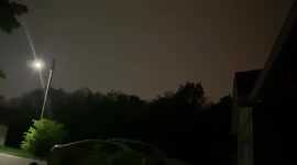 Watch stunning lightning strike over Kansas City as spring storms continue