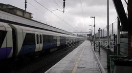 Heavy Rain Hits First Day Of Crossrail
