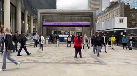 Elizabeth Line opens in London, UK