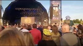 Thompson Twins sing Hold Me Now Song at Rock the Moar in cookham