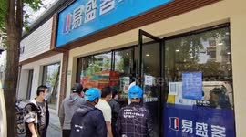 Footage Of Citizens Shop In A YSK Mart In Shanghai, China