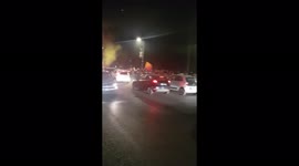 Italy: Roma Fans Celebrate UECL Win On Streets