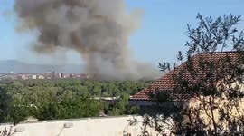 Bosque fire breaks out in Albuquerque, New Mexico
