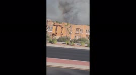 US: Bosque Fire Breaks Out In Albuquerque, New Mexico
