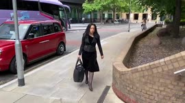 Former Labour MP Claudia Webbe attends court for appeal trial