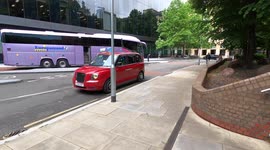 MP Claudia Webbe arrives at Southwark Crown Court to appeal against her conviction for harassment .
