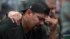 A vigil for Texas school shooting victims