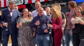 Britain’s newest millionaire celebrates winning Heart's £1 million jackpot