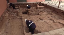 Anthropologists find a colonial cemetery from the 16th century in Lima, Peru