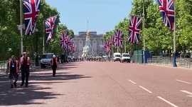 Final preparations underway at Buckingham Palace ahead of Queen's Platinum Jubilee