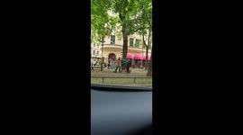 Old (disabled) couple got attacked by a young arabic guy that rides a sharing scooter on a pedestrian path in central Stockholm
