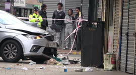 Car hits four pedestrians on Green Street in Newham, East London