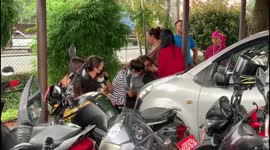Relatives gather at Pokhara Airport as Nepal plane with 22 onboard goes missing